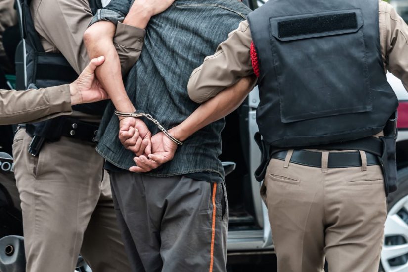 Handcuffed handcuffed